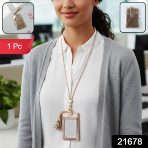 PU Leather Card Holder Wallet with Button Strap (1 Pc)