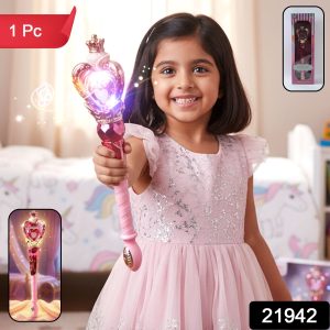 Princess Magic Light Wand Toy for Kids (1 Pc, Battery Not Included)