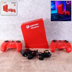 Sameo UltraZone Gaming Console with Dual Wireless Controllers – Plug and Play Home Video Game System with Built-in Games