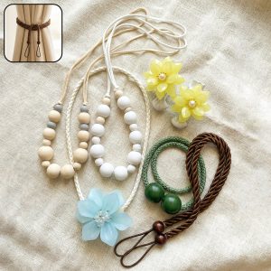 Decorative Curtain Tieback (1 Pc Mix Design)
