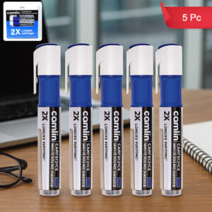 Camlin Cartridge Whiteboard Marker – Blue Refillable Long-Lasting Markers