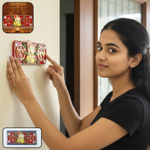 Decorative Shubh Labh Door Hanging with Lord Ganesha Design (1 Pc)
