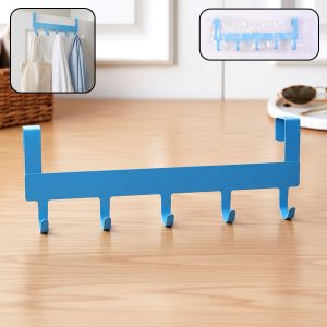 Multi Metal 5 Hook Hanging Rack (1 Pc)