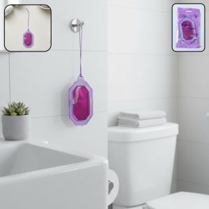Hanging Bathroom Air Freshener Lavender Gel (1 Pc, 9.5gm)