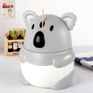 Cute Koala Shaped Toothpick Holder Dispenser (1 Pc)