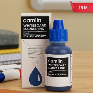 Camlin Whiteboard Marker Ink 15 ml – Blue Color Refill Ink for High Visibility