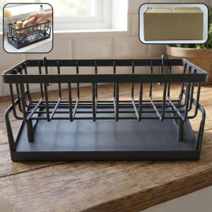 Multipurpose Plastic Bathroom Storage Rack (1 Pc)