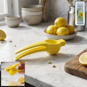 Konvex Hand Press Plastic Lemon Squeezer (1 Pc)