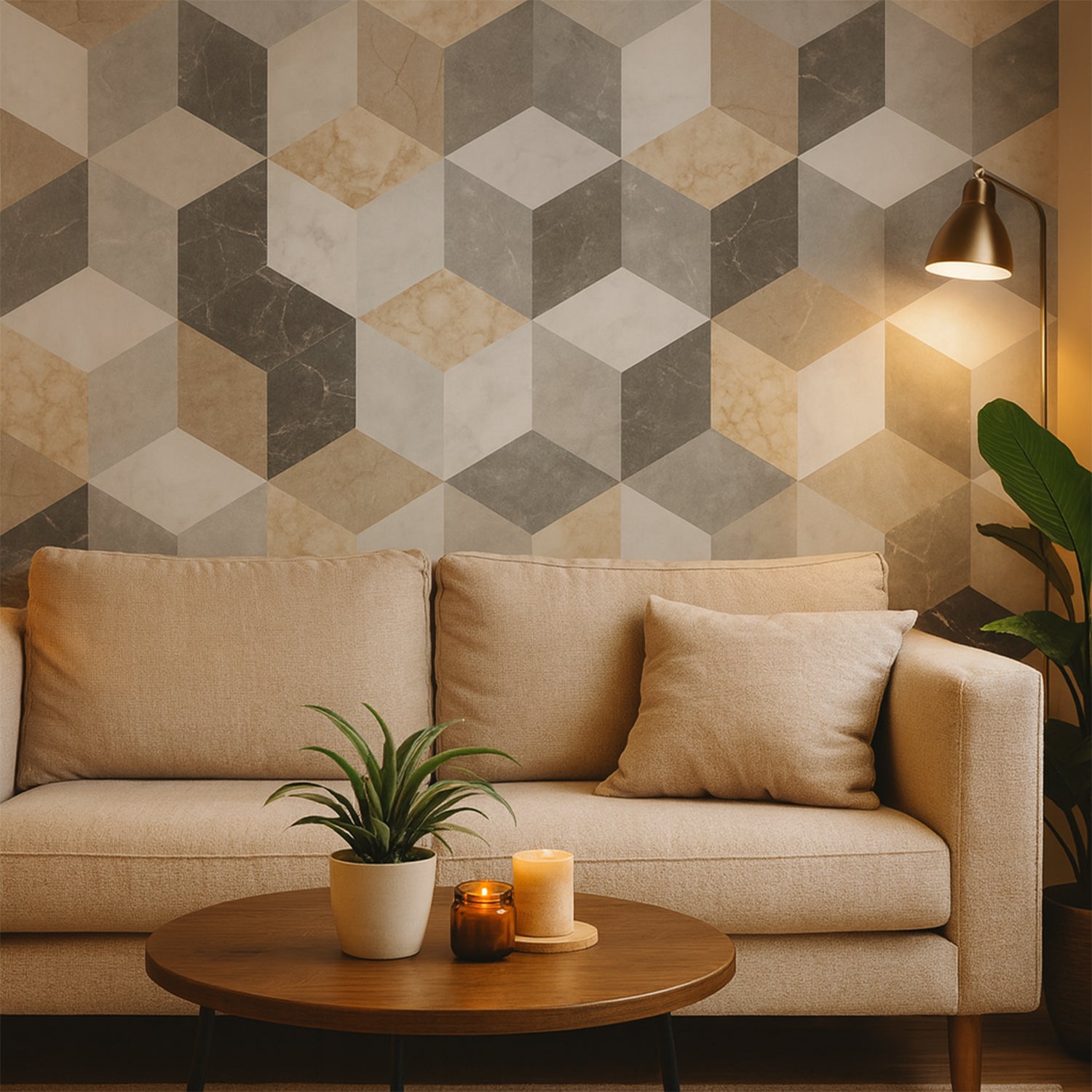 Self-Adhesive Waterproof Wallpaper Roll 45 cm x 1 m - (1 Pc) - Image 7