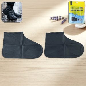 Waterproof Silicone Shoe Cover (1 Pair Large)