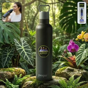 Pexpo Oscar Insulated Stainless Steel Water Bottle with Leakproof Lid - 750 ML