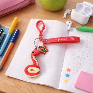Cute Snake Shape Keychain (1 Pc)