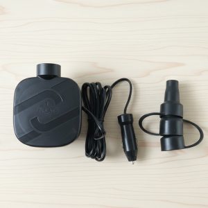Portable Electric Air Pump Inflator Set with Car Charging Adapter (1 Set)