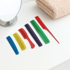 Assorted Styling Hair Comb - (6 Pc / Set)