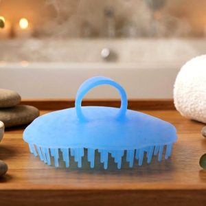 Silicone Scalp Massager Shampoo Brush (1 Pc)