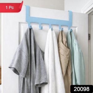 Multi Purpose Metal 5 Hook Hanging Rack (1 Pc)