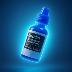 Camlin Whiteboard Marker Ink 15 ml – Blue Color Refill Ink for High Visibility