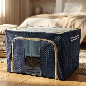 Foldable Cloth Storage Box 50x40 Cm