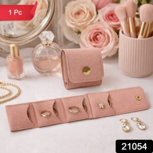 Compact Foldable Jewelry Storage Pouch / Wallet (1 Pc)