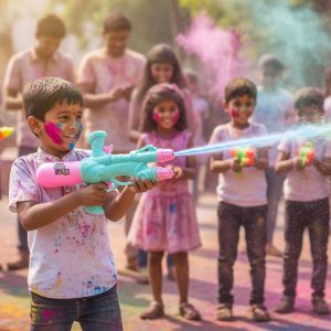 Plastic Holi Water Gun Toy for Kids – Manual Handheld Pichkari  (1 Pc)