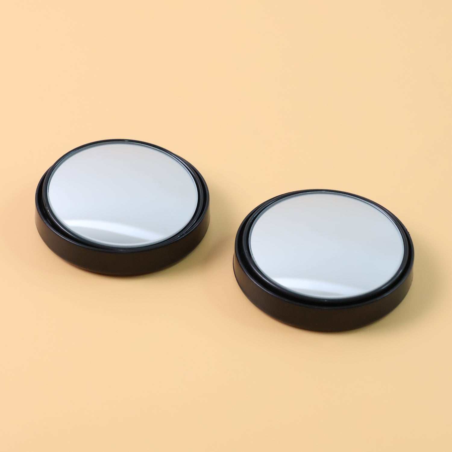 2 Pc Car Blind Spot Convex Side Mirror Set (1 Pc / Mix Color)