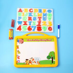 2-in-1 Kids Writing Board Set – Double-Sided Whiteboard & Blackboard