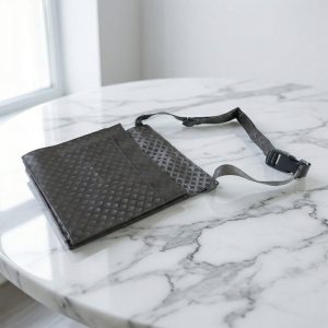 Men's & Women's Quilted Crossbody Sling Bag with Adjustable Strap (1 Pc)