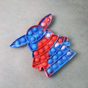 Premium Cartoon Shape Silicone Pop It Fidget Toy (1 Pc)