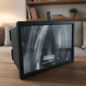 3D Mobile Screen Magnifier with Stand for Smartphone (1 Pc)