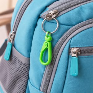 Super Strong Mini Plastic Carabiner Keychain (1 Pc, Mix Color)