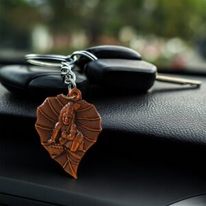 Premium Antique-Finish Metal Keychain (1 Pc)