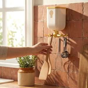 360° Rotating Storage Heavy Duty Sticky Wall Hook (1 Pc)