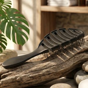 Plastic Soft Wide Tooth Detangling Hair Comb (1 Pc)
