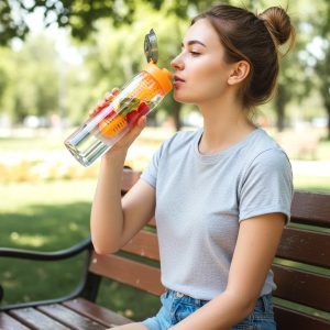 Premium Fruit Infuser Water Bottle 1200ML Approx