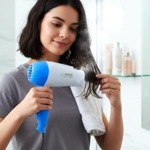 Foldable Hair Dryer with Dual Speed Setting (1 Pc, 1000W)