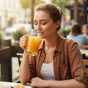 Prexo Plastic Shake Mug Glass with Handle (2 Pc Set, 400 ML Approx)