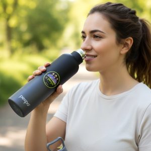 Pexpo Oscar Insulated Stainless Steel Water Bottle with Leakproof Lid - 750 ML