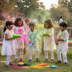 Mini Plastic Holi Pichkari Water Gun Toy for Kids (1 Pc, Mix Design)