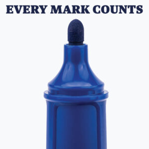 Camlin Cartridge Whiteboard Marker – Blue Refillable Long-Lasting Markers