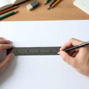 Precision Measuring Ruler Scale (15 cm ,1 Pc)