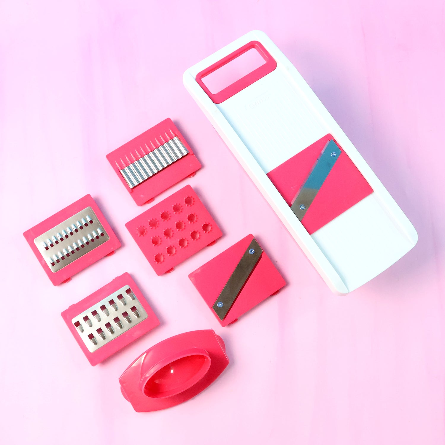 6-in-1 Vegetable Slicer, Grater & Chopper - (Set)