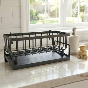 Multipurpose Plastic Bathroom Storage Rack (1 Pc)