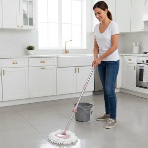 Supermom Turbo Spin Mop Pipe Set (1 Set, 130 Cm)