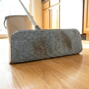 Microfiber Flat Mop Replacement Pad (1 Pc, 38x12Cm)