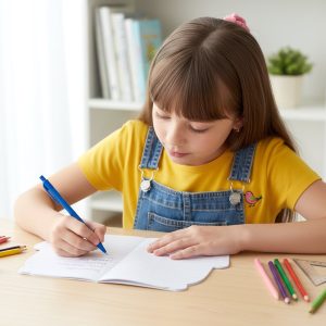 Cute Animal Shape Kids Study Notebook, Diary (1 Pc)