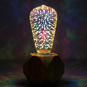 3D Firework LED Decorative Bulb Light for Home Decoration & Night Ambience