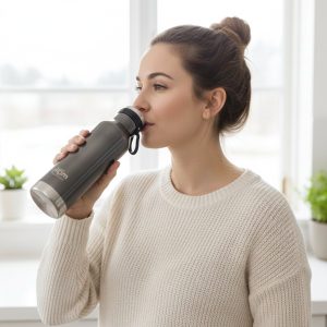 Supermom 500 ML Stainless Steel Insulated Hydro Water Bottle, Vacuum Flask