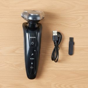 Rechargeable Electric Rotary Shaver Trimmer for Men (1 Set)