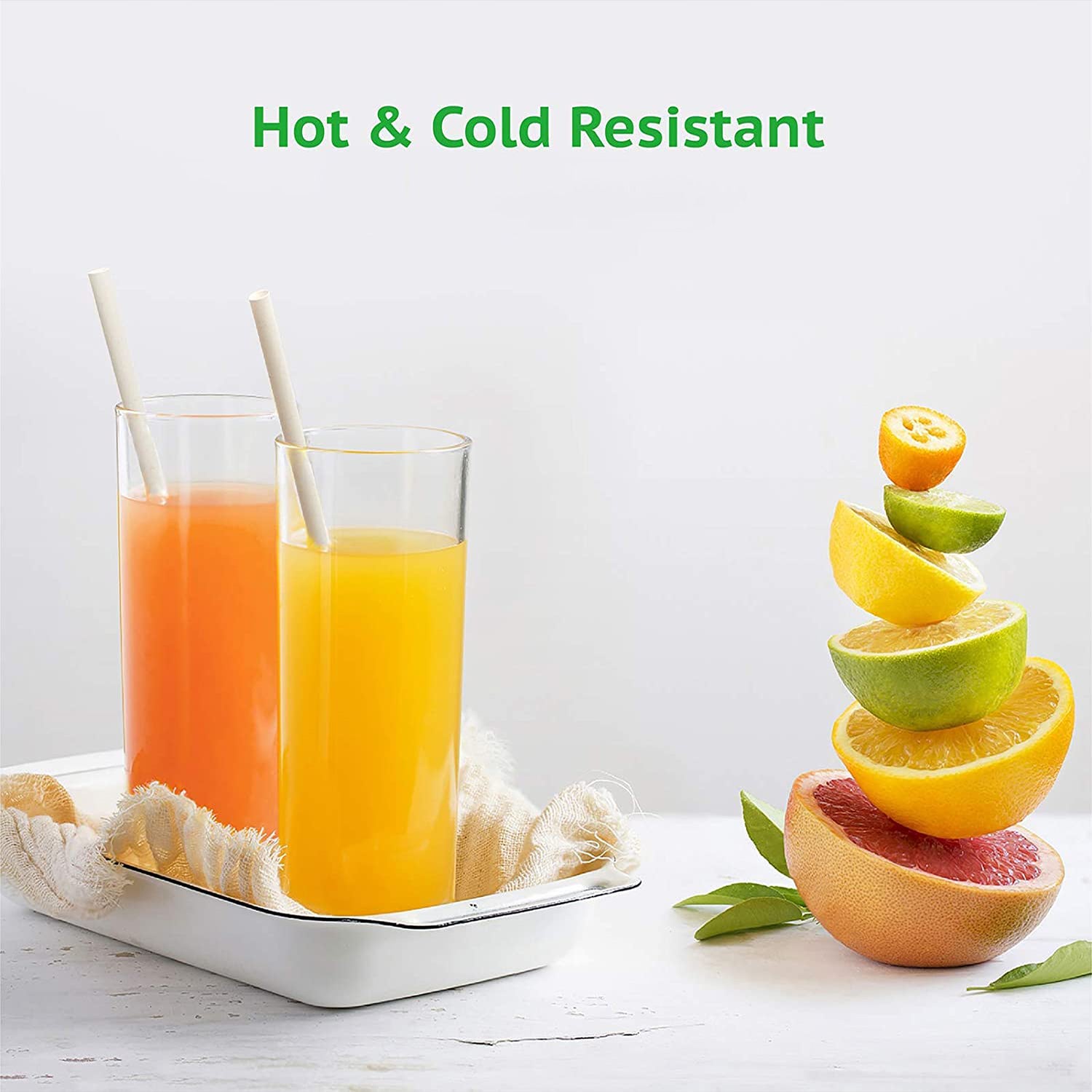 Paper Straw – Plain 6 mm Diameter, 200 mm Length, 50 Pcs Pack - Image 7