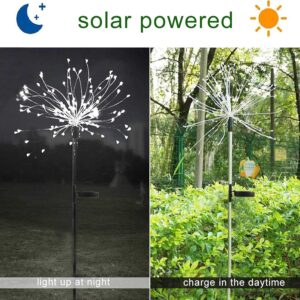 Solar Firework LED Garden Stake Light - (1 Pc)